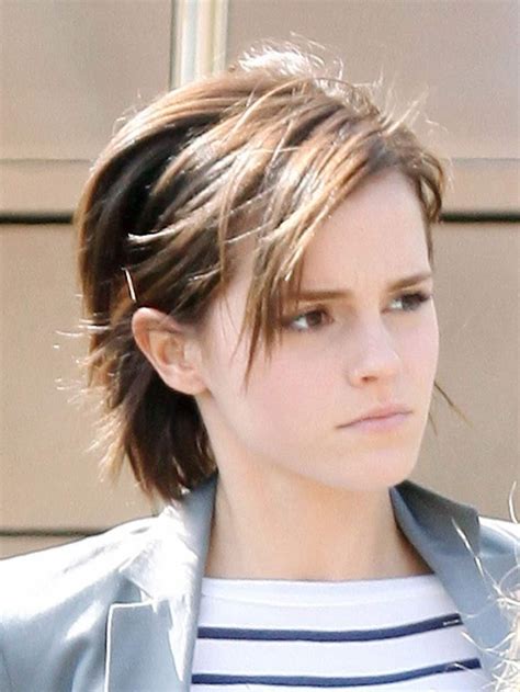Emma Watson Cropped Hair