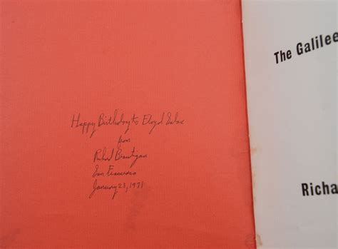 The Galilee Hitch-Hiker | Richard Brautigan | Second Edition
