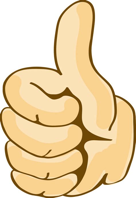 thumbs up - Clip Art Library