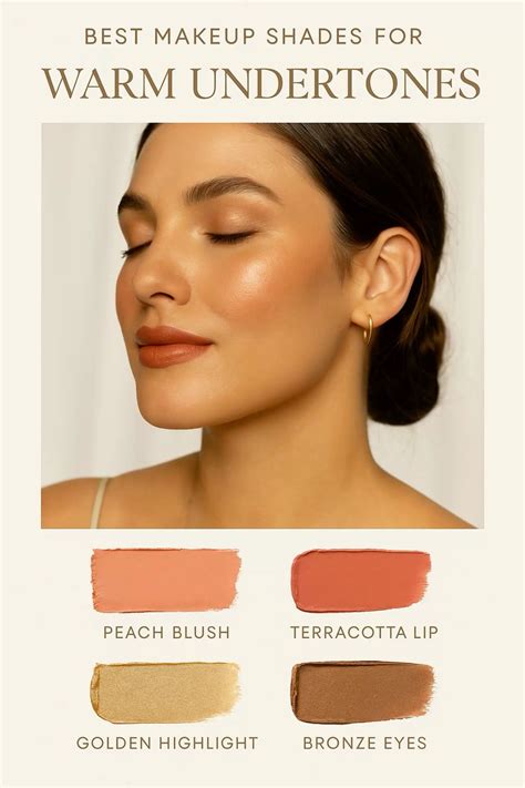 Best Makeup Shades for Warm Undertones | Natural Glow | Warm makeup ...