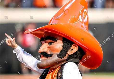 Oklahoma State Mascot Pistol Pete During Editorial Stock Photo - Stock ...