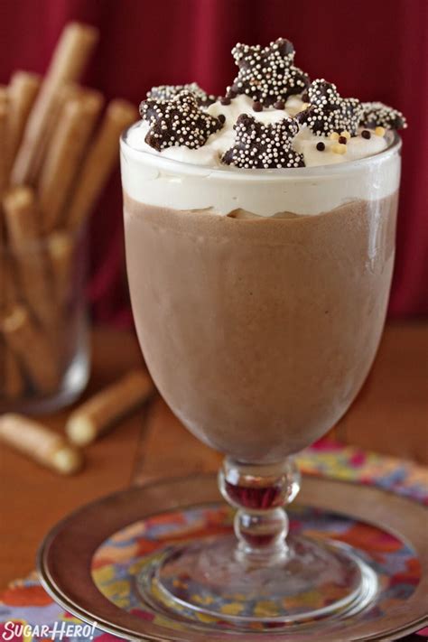Frozen Hot Chocolate - SugarHero
