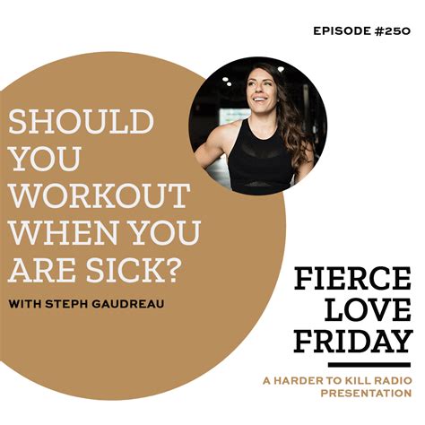 Should You Workout When You're Sick? – Steph Gaudreau