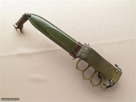 ** SOLD ** U.S. LF&C Model 1918 Trench Knife & Scabbard **Classic WWI ...