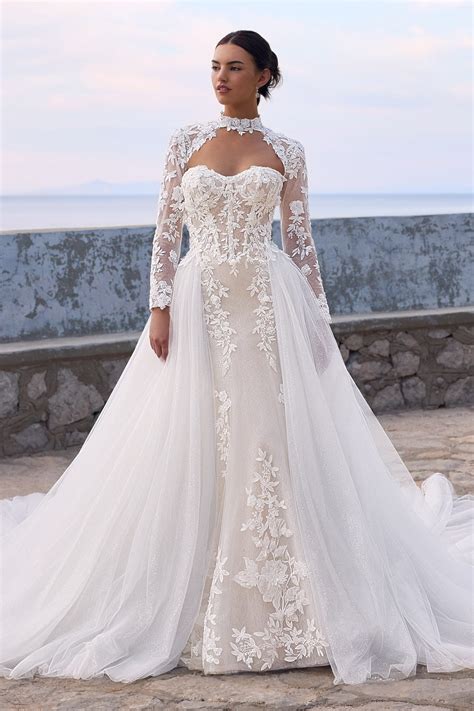Wedding Dress Over Skirt
