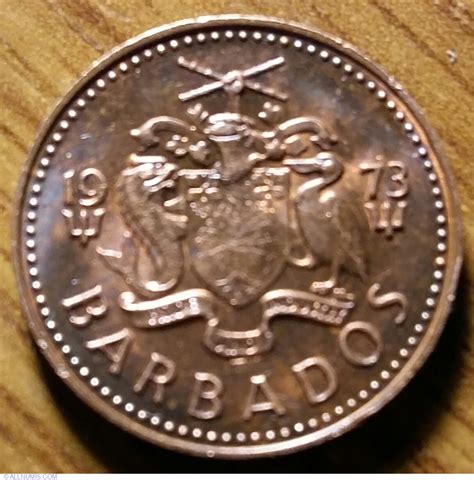 1 Cent 1973, Commonwealth 1973-1990 - Barbados - Coin - 43685