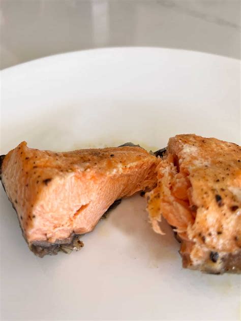 Cooked Salmon Inside