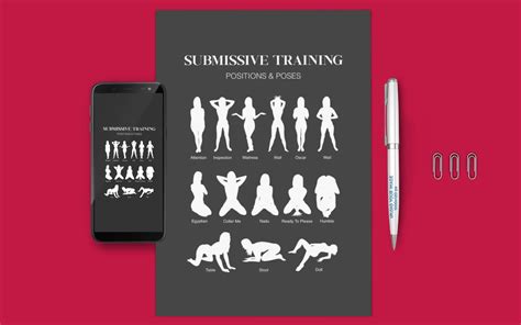 Submissive Training - Positions & Poses- Digital PDF Art File for ...