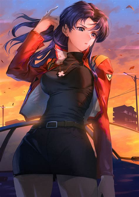 Katsuragi Misato (Misato Katsuragi) - Neon Genesis Evangelion - Image ...