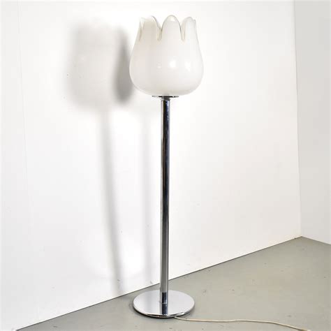 Tulip Floor Lamp in murano glass from AV Mazzega, 1970s | #122933