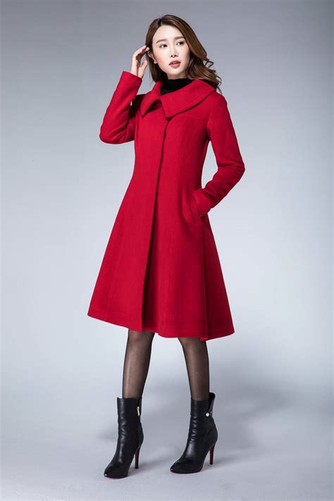 Red Winter Coats For Women