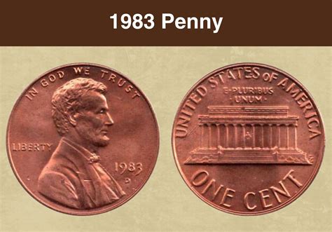 1998 Penny Coin Value (Errors List, "D", "S" & No Mint Mark Worth ...