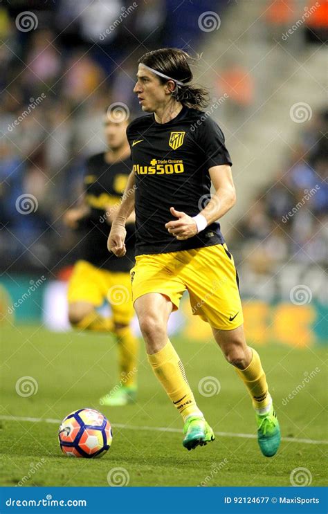 Filipe Luis Kasmirski of Atletico De Madrid Editorial Photography ...