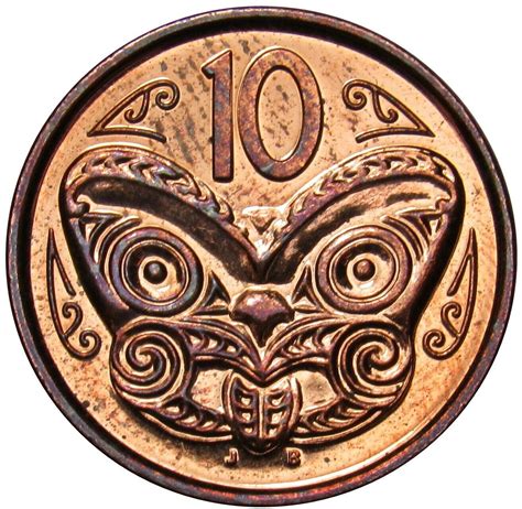 Ten Cents 2020, Coin from New Zealand - Online Coin Club