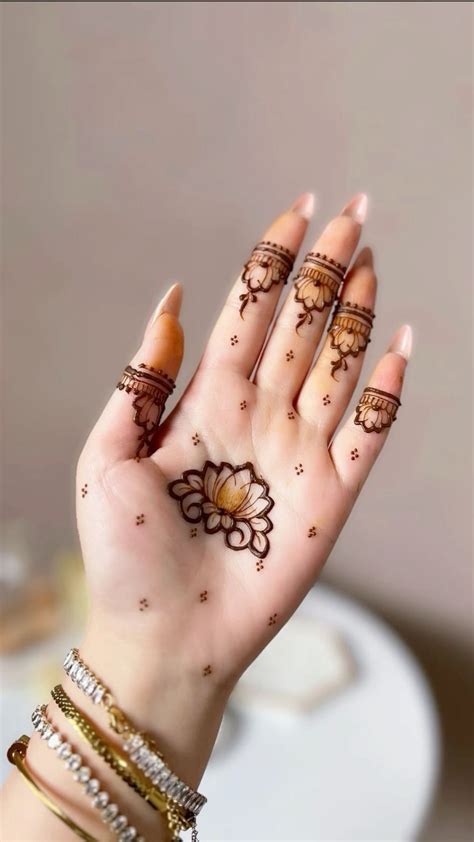 Floral Henna Designs Simple Easy