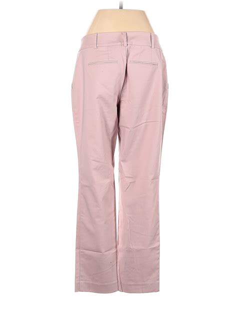 Ann Taylor Factory Women Pink Dress Pants 4 Petites | eBay