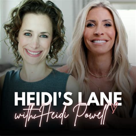 Ep 32. Finding Your Voice + Confidence to be Heard with Rachel Hanfling – Heidi’s Lane with ...