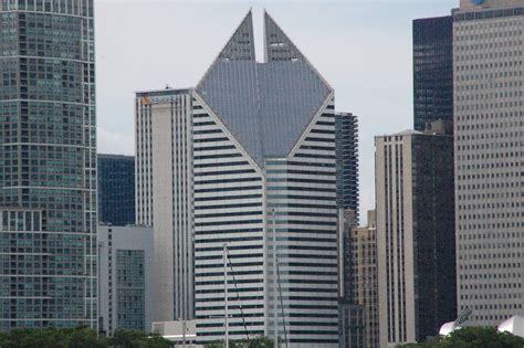 Journal Jots: Crain Communications Building (diamond shaped top) in Chicago