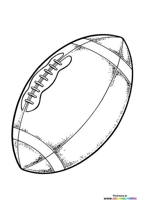NFL Football - Coloring Pages for kids