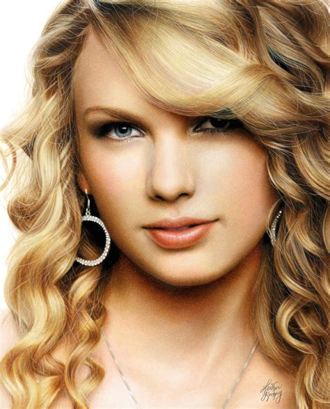Taylor Swift Pencil Drawing