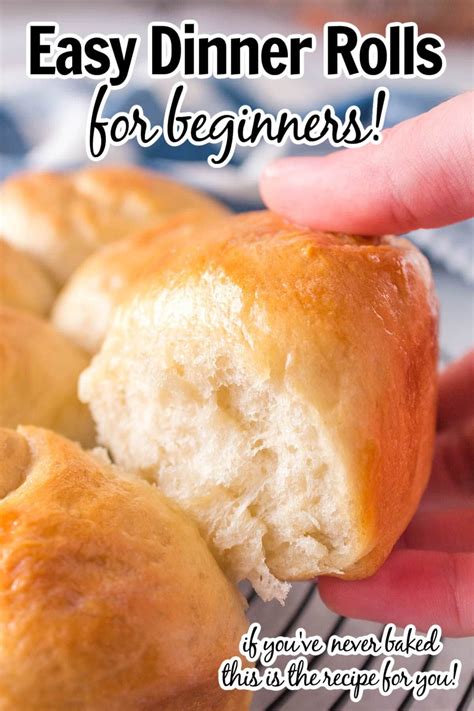 Easy Yeast Rolls for Beginners | Recipe in 2025 | Easy homemade rolls ...