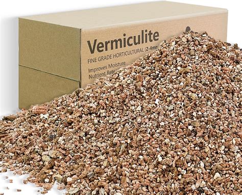 Amazon.com : ANSTEEP 12QT Vermiculite, 2-4mm Fine Grade Horticultural Vermiculite for Plants and ...