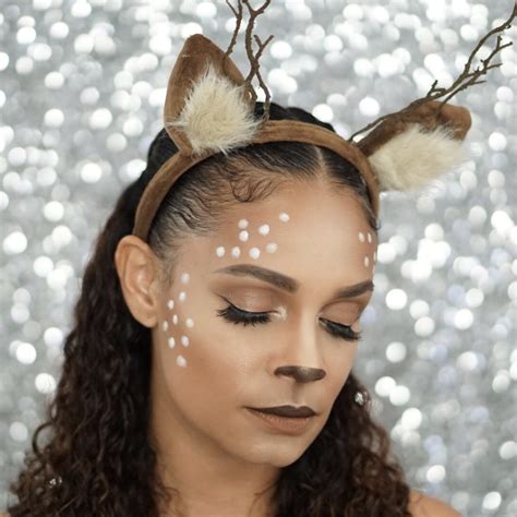 Halloween Makeup Looks Deer at Armand Dunn blog