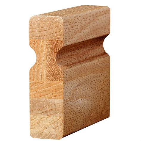 6000 Handrail Wood Stair Hand Railing LJ-6000 Profile