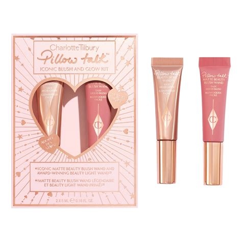 Charlotte Tilbury - Pillow Talk Iconic Blush And Glow Kit - Set Med ...
