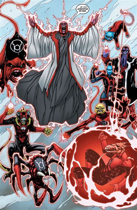 Red Lantern Corps by Alessandro Vitti | Red lantern corps, Red lantern ...