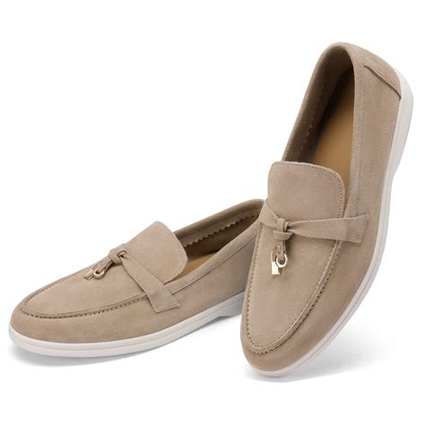 Celbreez Flats Loafers Comfortable Loafers for Women Round Toe Suede ...