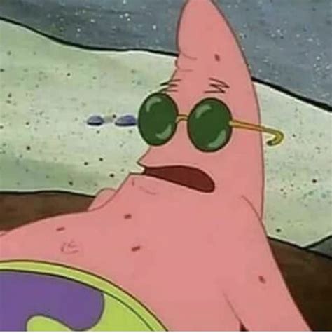 Patrick meme | Spongebob pics, Funny patrick, Spongebob