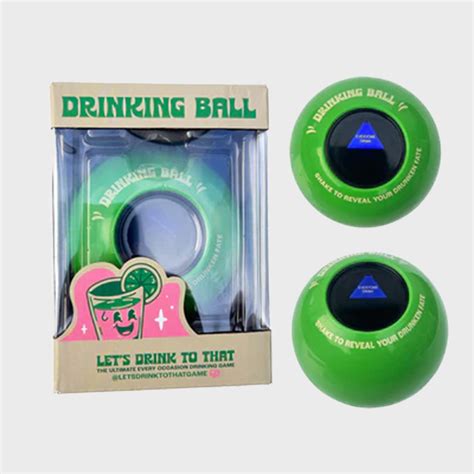 Drinking Ball : Magic 8 ball drinking game by Lets Drink to That