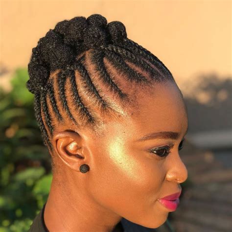 Cornrow Hairstyles For Short Natural Hair