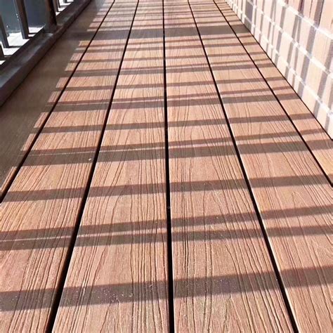 Wood Plastic Composite Decking Solid Floor Outdoor Flooring WPC Decking ...