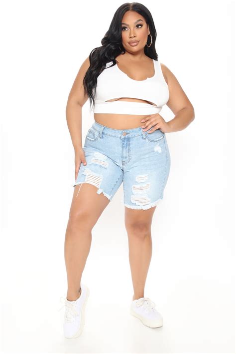 Plus Size Jean Shorts - Plus Size Shorts for Women | Fashion Nova