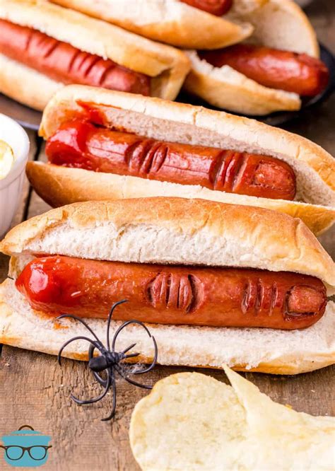 Bloody finger hot dogs recipe for halloween – Artofit
