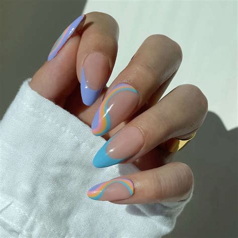 32 Pastel French Nail Ideas For a Dreamy Manicure