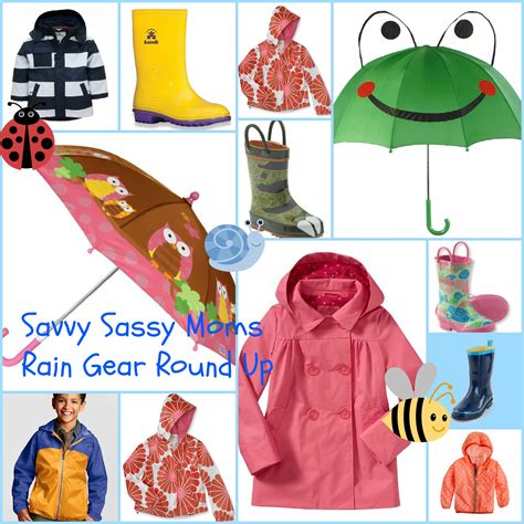 Cute Kids Rain Gear - Savvy Sassy Moms