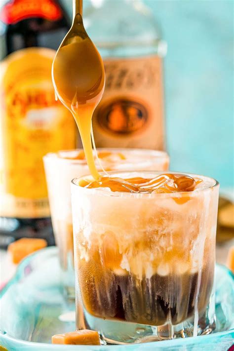 Salted Caramel White Russian Cocktail! This tasty twist on a classic ...