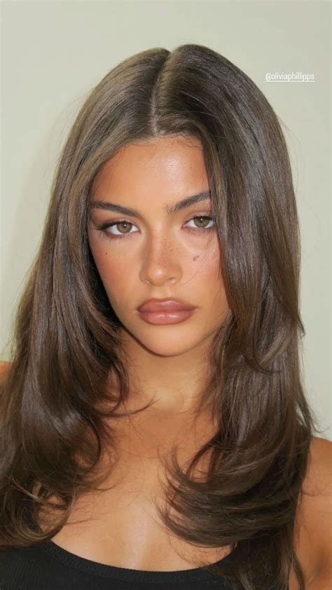 Pin by 𝐈 on 𝐇𝐀𝐈𝐑 in 2025 | Brown hair inspo, Haircuts straight hair ...
