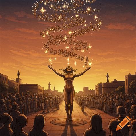 Drawing of nursing students guided by god's light on Craiyon