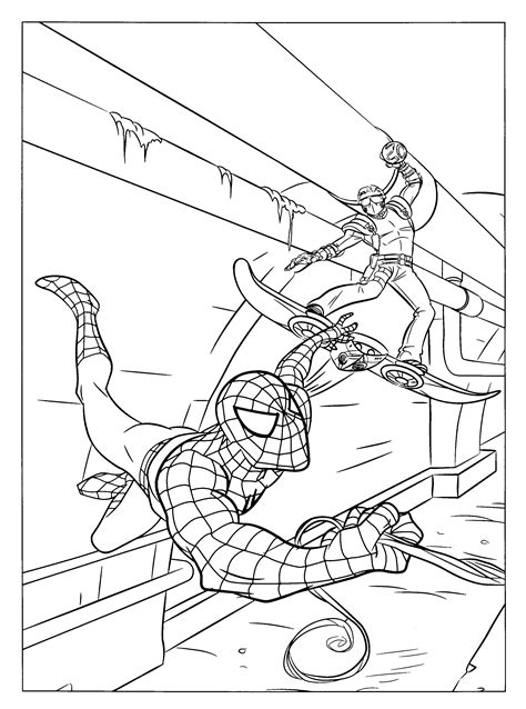 Free Printable Spiderman Coloring Pages For Kids