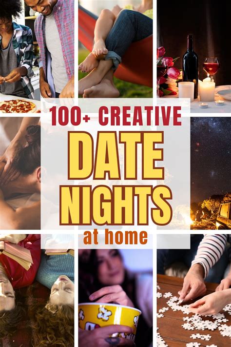 100+ Ideas For At Home Date Nights | Date night, At home date nights ...