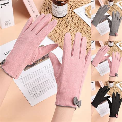 Buy Women Winter Gloves Warm Touchscreen Gloves Windproof Gloves For ...