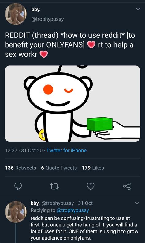 How to use Reddit to promote onlyfans/sex work. Various authors.