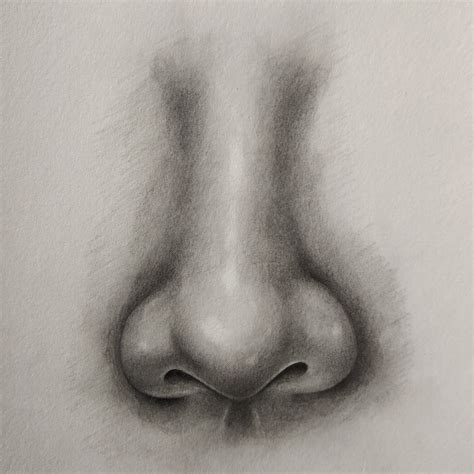 How to draw nose (front view)? | LOV4ARTS | Easy drawing techniques