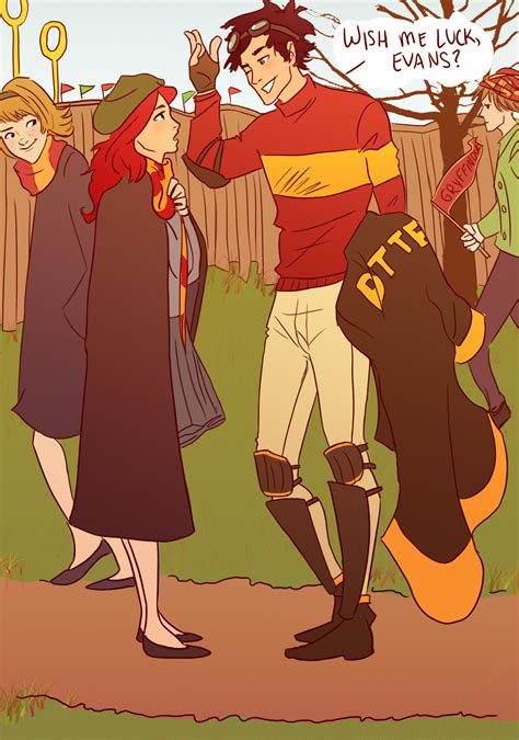 James And Lily Potter Fan Art