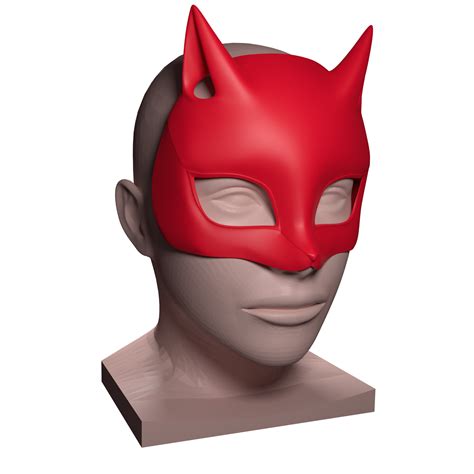 STL file Persona 5 - Ann Takamaki Panther Mask 🎮 ・3D printing template ...
