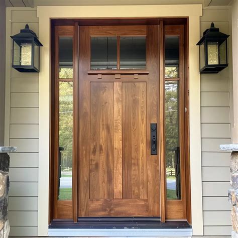 10 Beautiful DIY Farmhouse Front Door Ideas and Designs | Craftsman ...